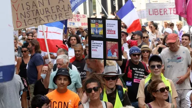 Demonstrace ve Francii