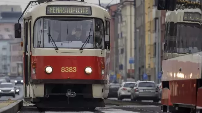 tramvaje v Praze