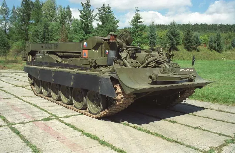 Vyprošťovací tank VT-72, ilustrační foto