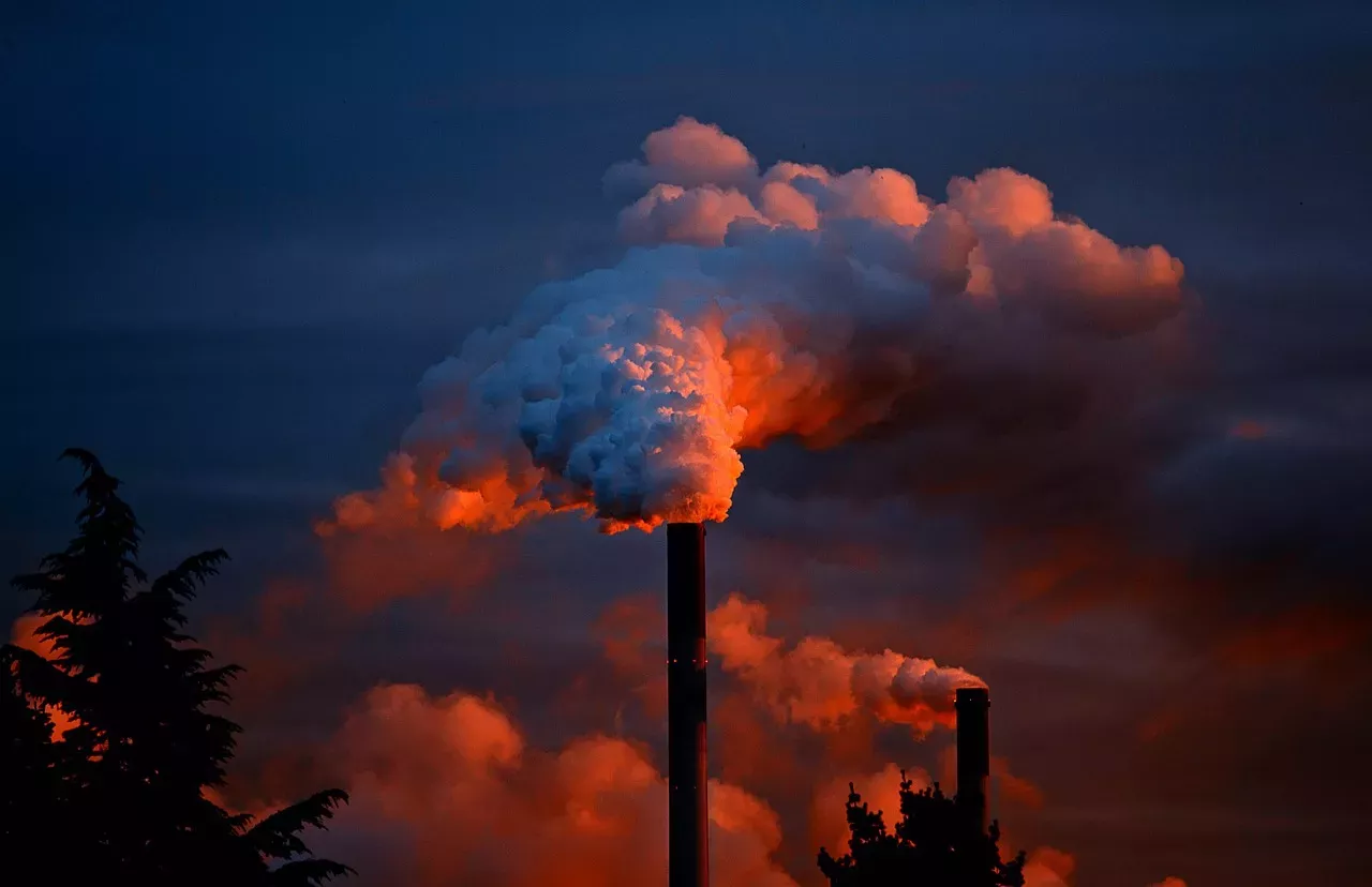 Znečištění ovzduší, ilustrační fotografie.