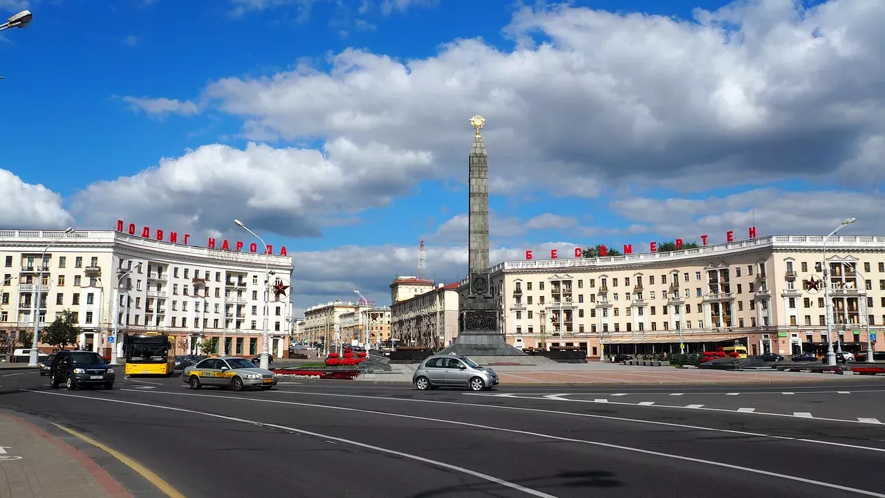 Minsk, Bělorusko.