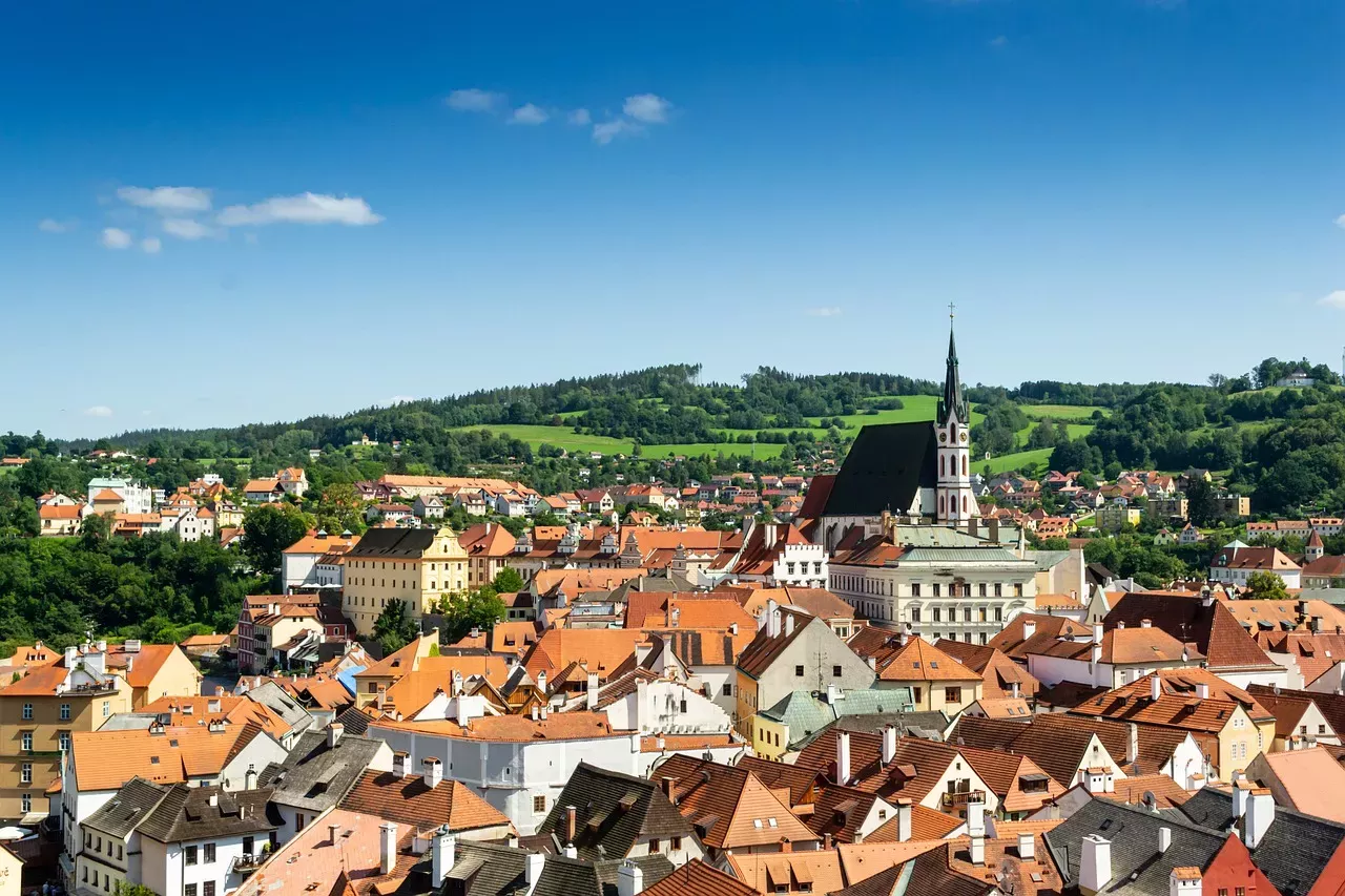 Český Krumlov, ilustrační fotografie.