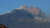 Soptící Etna, ilustrační fotografie.