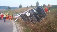 V Bavorsku havaroval autobus s českými turisty. (21.8.2021)
