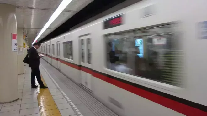 Tokijské metro, ilustrační fotografie.