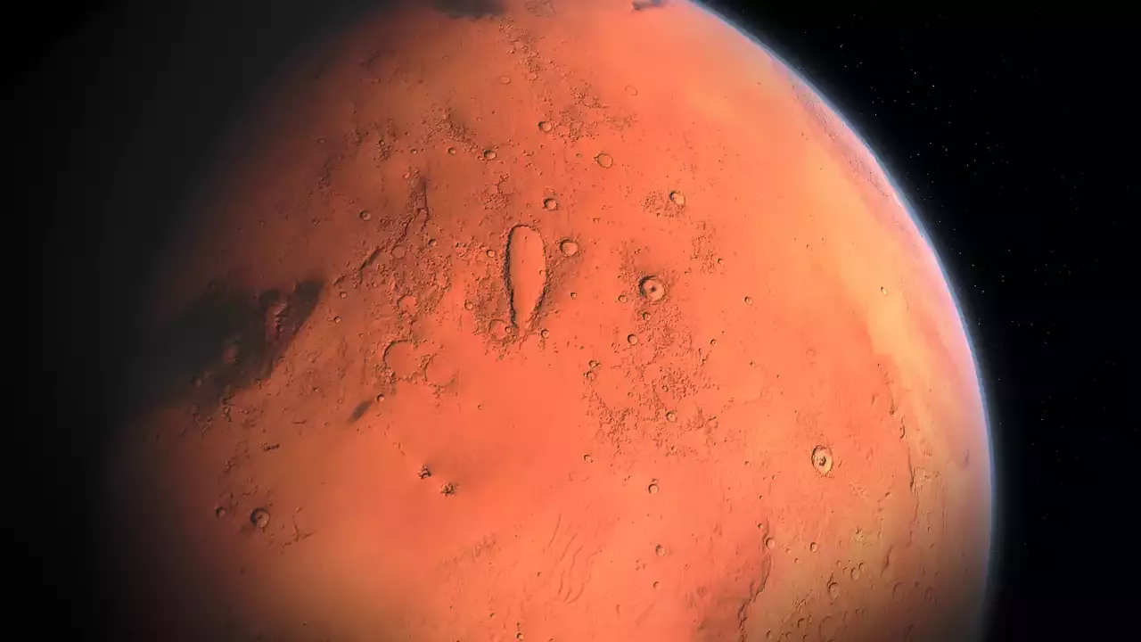 Mars, ilustrační fotografie.