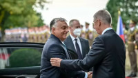 Viktor Orbán na návštěvě Česka.