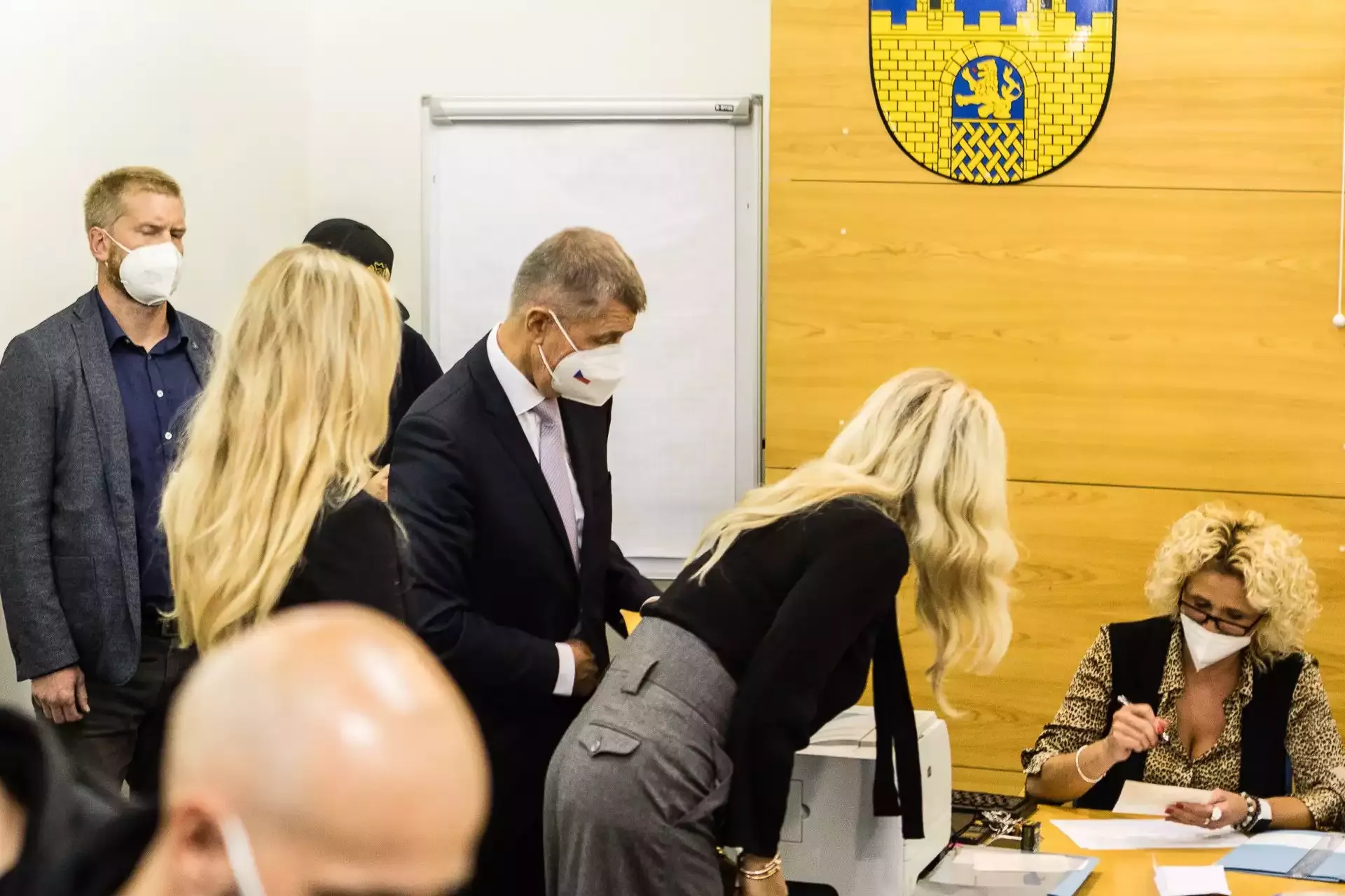 Andrej Babiš odvolil ve volbách do Poslanecké sněmovny. (8.10.2021)