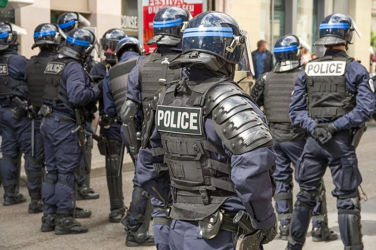 Francouzská policie, ilustrační foto.