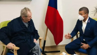 Miloš Zeman během rozhovoru pro TV Nova. (17.11.2021)
