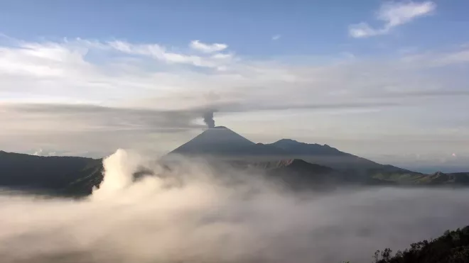 sopka Semeru