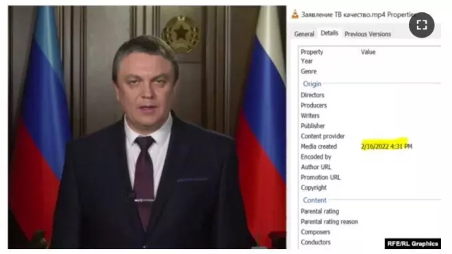 Proruští separatisté videa o evakuaci předtočili dopředu, ukazují metadata