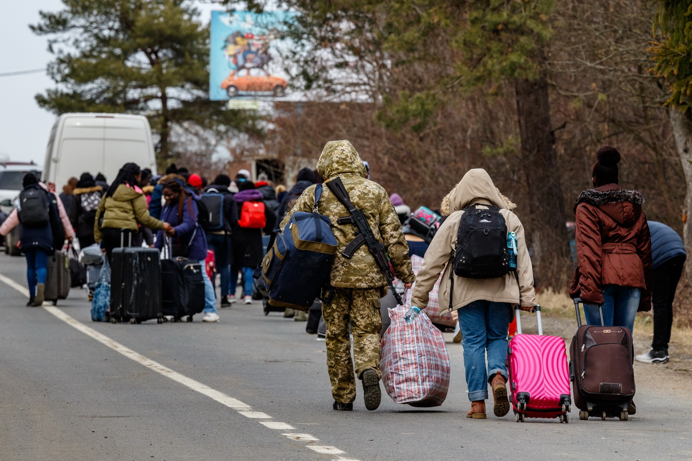 Ćwierć miliona ludzi uciekło z Ukrainy na Słowację i Niemcy
