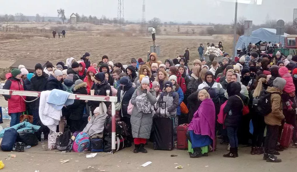 Obyvatelé Ukrajiny opouští kvůli válce zemi