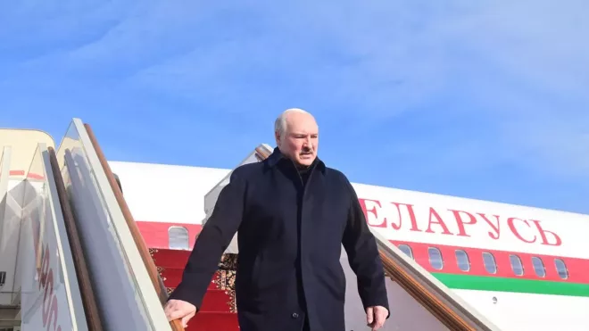 Alexandr Lukašenko (aranžované snímky běloruské propagandy)