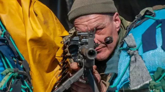 Ukrajinská armáda bránící Charkov