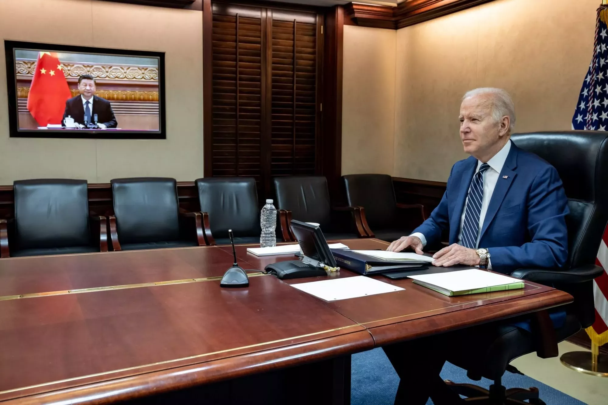 Joe Biden s čínským prezidentem