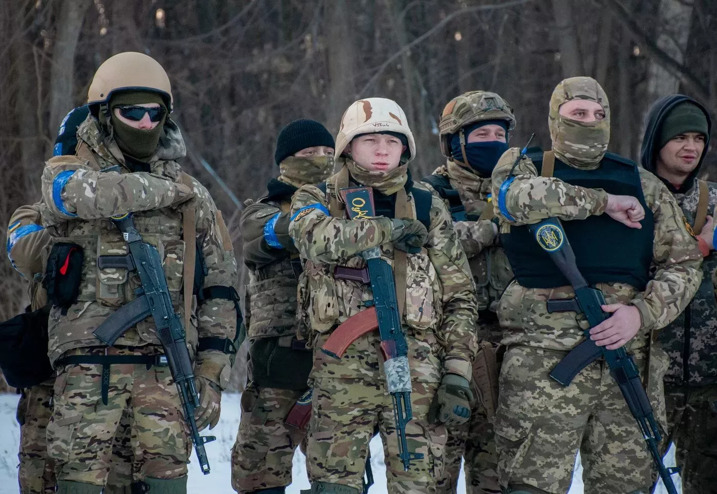 Ukrajinská armáda střeží své území