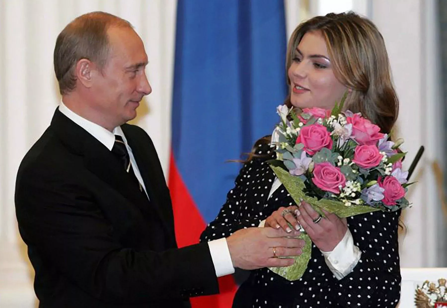 Vladimír Putin a Alina Kabajevová