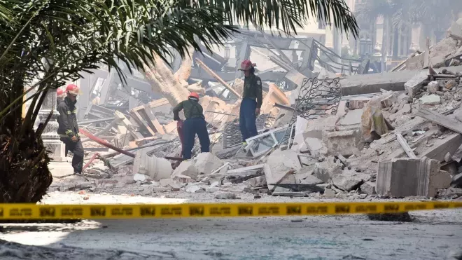 Výbuch v luxusním hotelu v Havaně