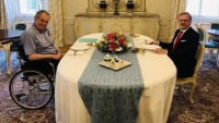 Schůzka prezidenta Miloše Zemana s premiérem Petrem Fialou