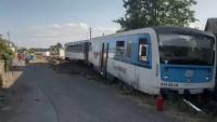 V Boru na Tachovsku se srazil osobní vlak s automobilem. (24.7.2022)