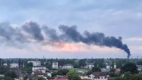 Severem Krymu otřásly výbuchy
