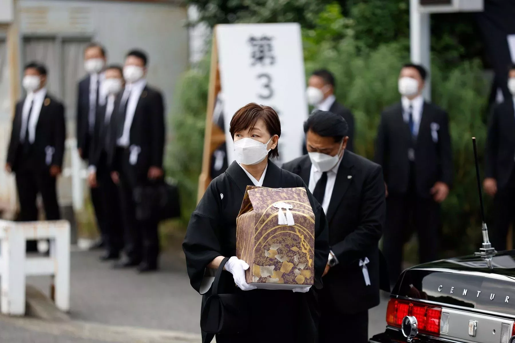 Státní pohřeb japonského expremiéra Šinzóa Abeho