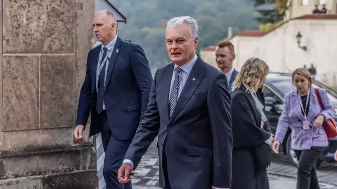 Na Pražském hradě se setkali evropští politici na neformálním summitu EU. (7.10.2022)