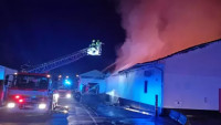 V Chodově na Sokolovsku požár zničil obchod Penny Market