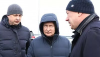 Putin dnes přijel osobně zkontrolovat Kerčský most