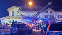 V noci hořelo v pečovatelské domě v Libštátu na Semilsku. (10.12.2022)