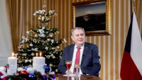 Miloš Zeman pronesl poslední vánoční poselství ve funkci prezidenta.