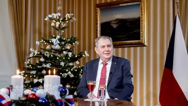 Miloš Zeman pronesl poslední vánoční poselství ve funkci prezidenta.